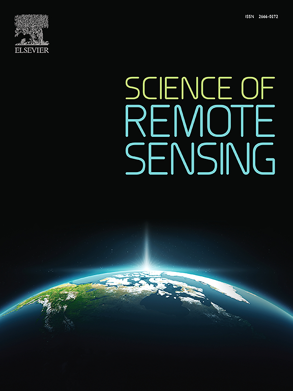 Go to journal home page - Science of Remote Sensing